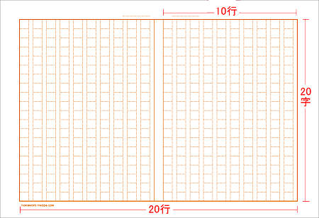 原稿用紙 書き方のきまり